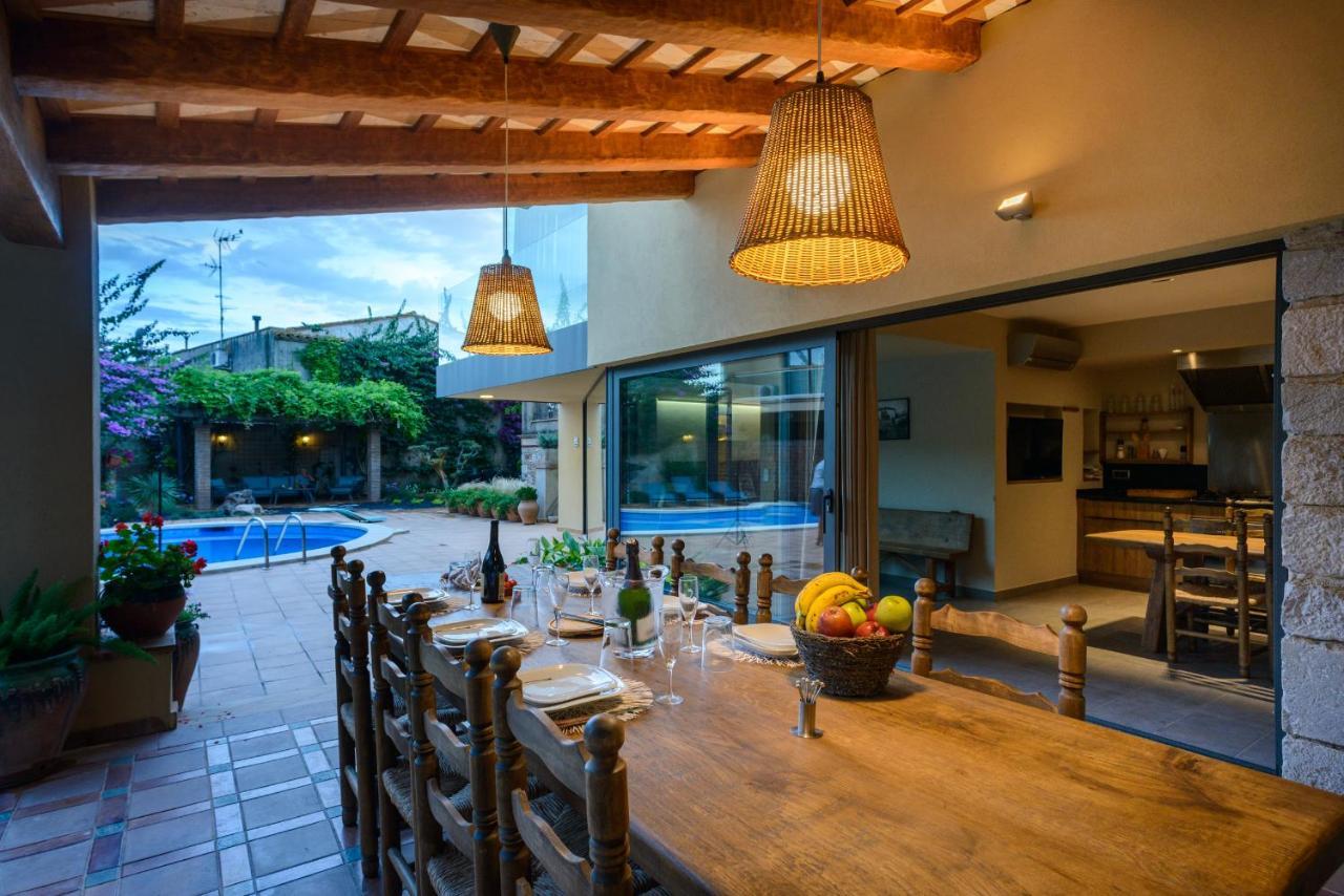 הוילה Vilabertrán Casa Deluxe Alt Emporda Costa Brava - Private Swimming Pool מראה חיצוני תמונה